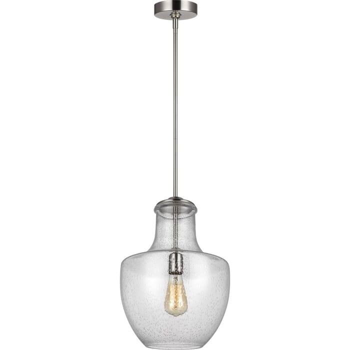 Sea Gull Lighting Baylor 62-75" Pendant in Satin Nickel Sea Gull Lighting Baylor 62-75" Pendant in Satin Nickel