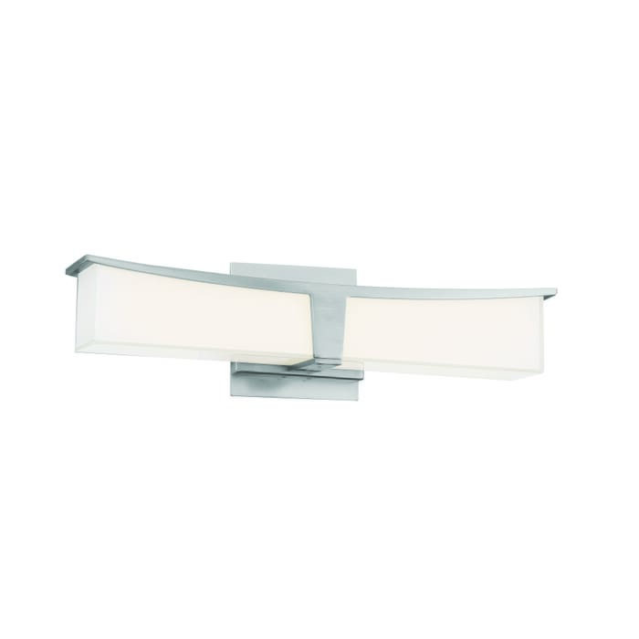 George Kovacs Plane Bathroom Vanity Light in Brushed Nickel George Kovacs Plane Bathroom Vanity Light in Brushed Nickel