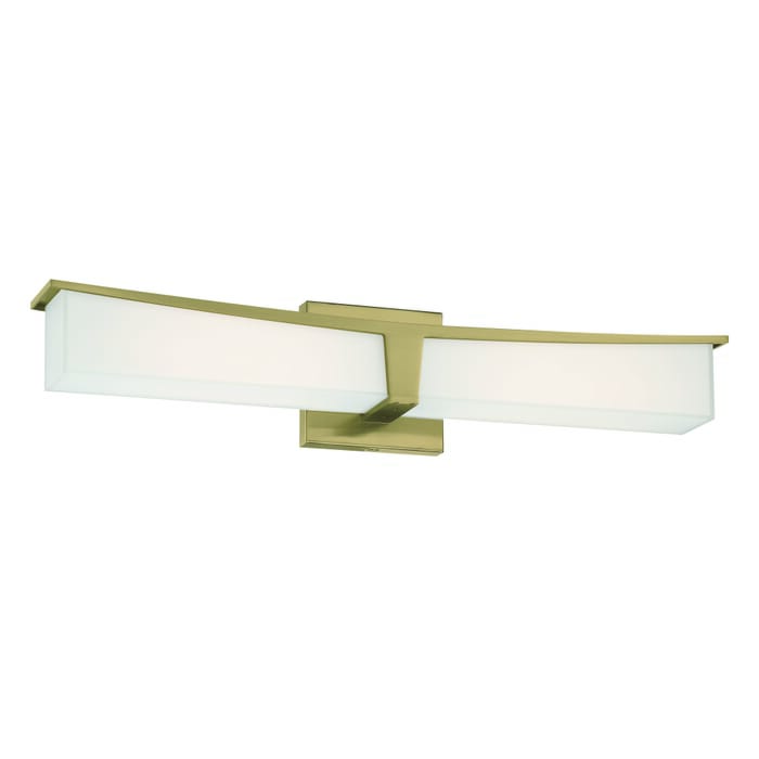 George Kovacs Plane Bathroom Vanity Light in Honey Gold George Kovacs Plane Bathroom Vanity Light in Honey Gold