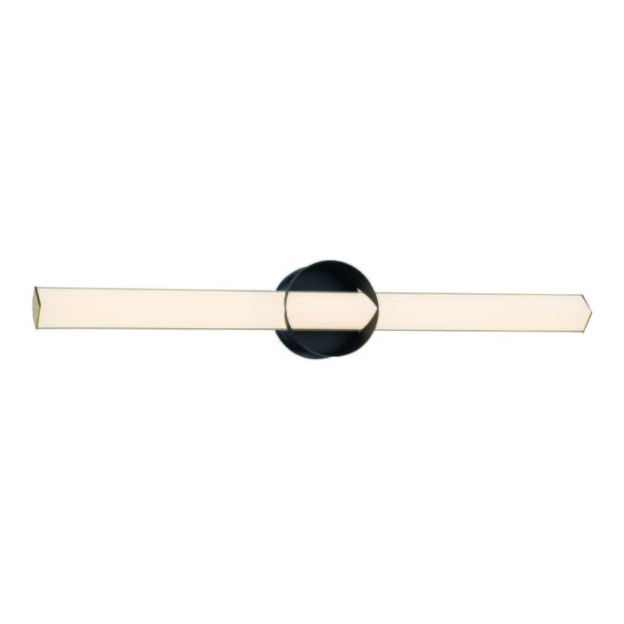 George Kovacs Inner Circle Wall Sconce in Coal and Honey Gold George Kovacs Inner Circle Wall Sconce in Coal and Honey Gold