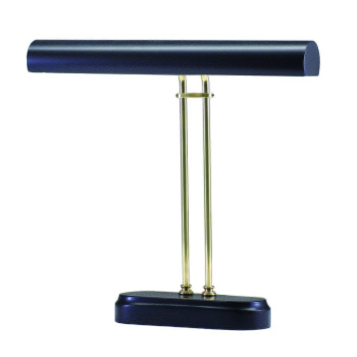 House of Troy Polished Brass and Black Digital Piano Lamp House of Troy Polished Brass and Black Digital Piano Lamp