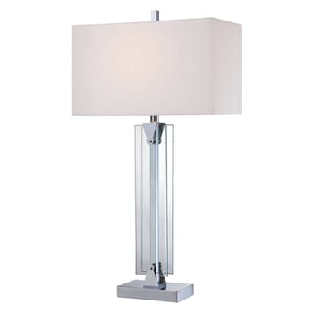 George Kovacs 32" Table Lamp in Chrome