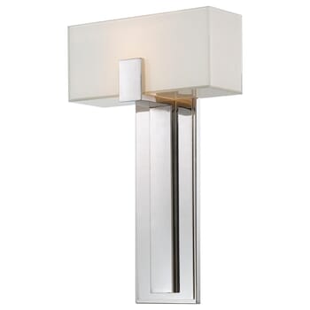 George Kovacs 17" Wall Sconce in Polished Nickel