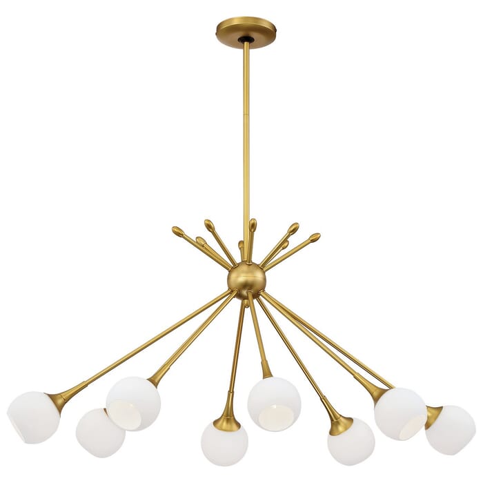 Kovacs Pontil 8Light 22" Island Light in Honey Gold
