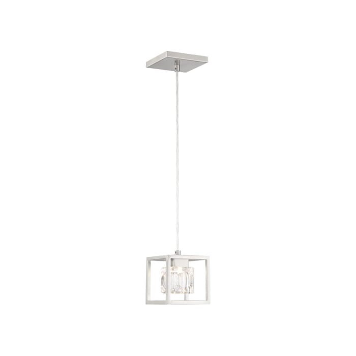 George Kovacs San Marin Pendant Light in Brushed Nickel George Kovacs San Marin Pendant Light in Brushed Nickel