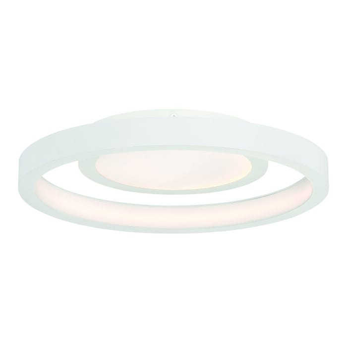 George Kovacs Knock Out 14" Ceiling Light in White George Kovacs Knock Out 14" Ceiling Light in White