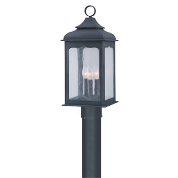 Troy Henry Street 3-Light 22" Outdoor Wall Light in Colonial Iron