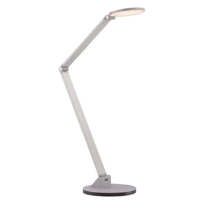 George Kovacs Portable LED Task Lamp in Chiseled Nickel George Kovacs Portable LED Task Lamp in Chiseled Nickel