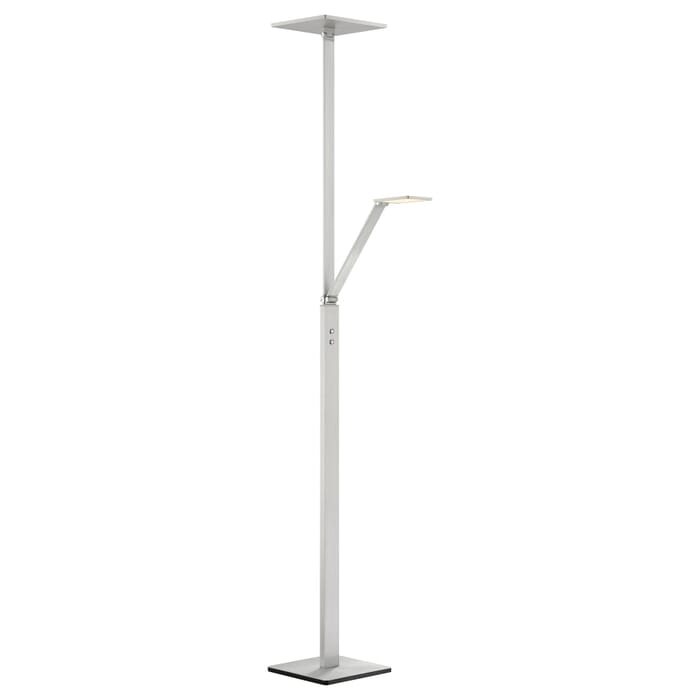 George Kovacs Task Portable 72" Floor Lamp in Chiseled Nickel George Kovacs Task Portable 72" Floor Lamp in Chiseled Nickel