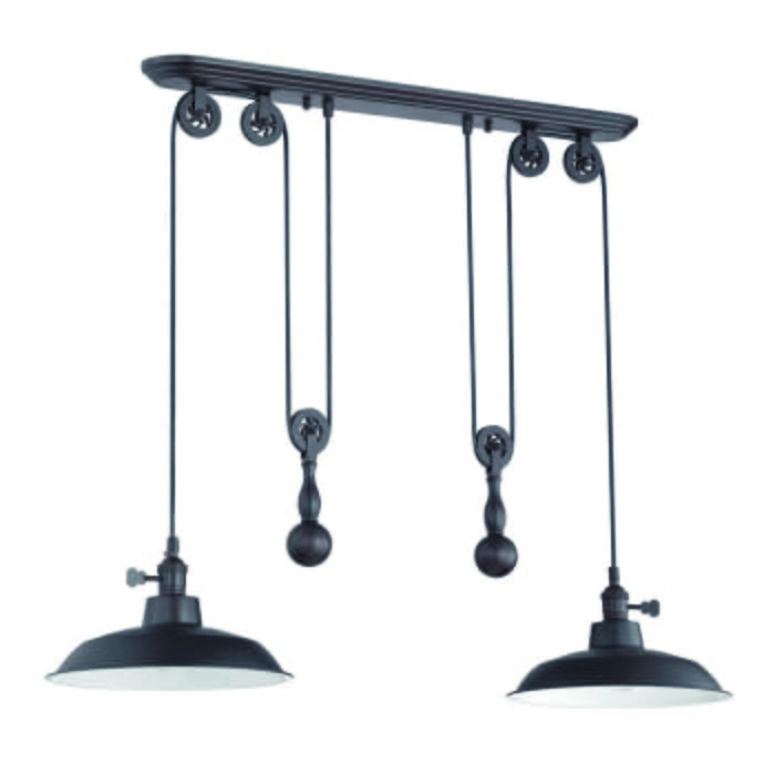 Craftmade 2-Light 12" Pendant Light in Aged Bronze Brushed Craftmade 2-Light 12" Pendant Light in Aged Bronze Brushed