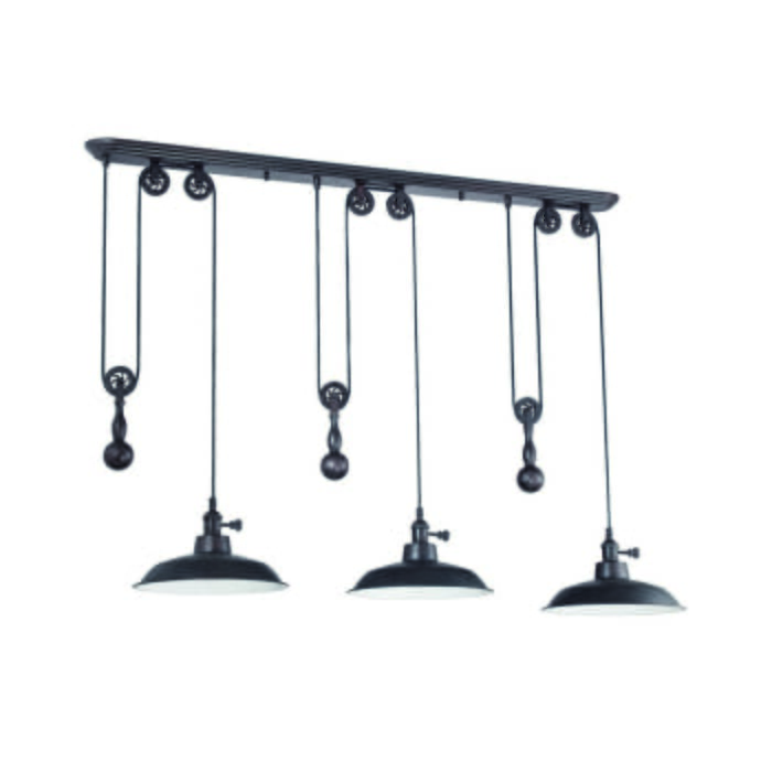 Craftmade 3-Light 12" Pendant Light in Aged Bronze Brushed Craftmade 3-Light 12" Pendant Light in Aged Bronze Brushed