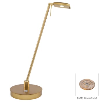 George Kovacs George'S Reading Room 19" Table Lamp in Honey Gold