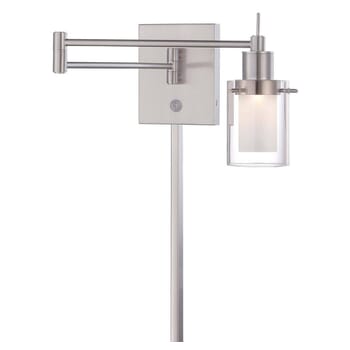 George Kovacs 8" Wall Sconce in Brushed Nickel