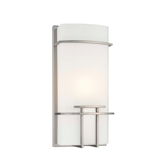 George Kovacs 14" Wall Sconce in Brushed Nickel George Kovacs 14" Wall Sconce in Brushed Nickel
