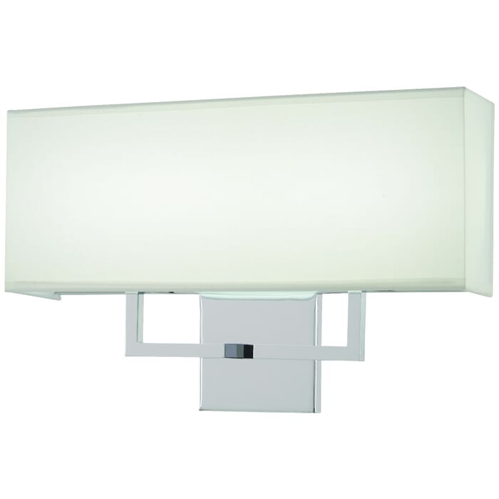 George Kovacs Rectangular LED Wall Sconce in Chrome George Kovacs Rectangular LED Wall Sconce in Chrome