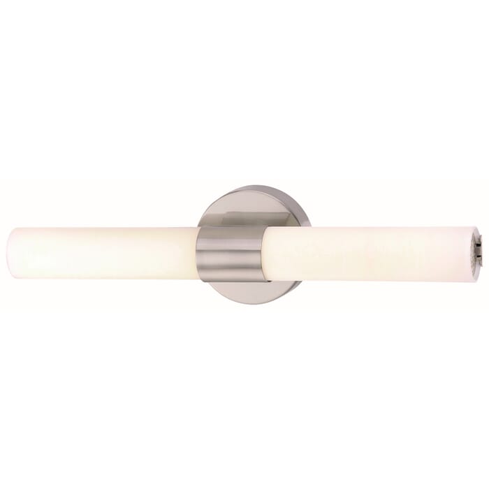 George Kovacs Saber LED Bathroom Vanity Light in Brushed Nickel George Kovacs Saber LED Bathroom Vanity Light in Brushed Nickel
