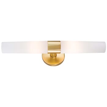 George Kovacs Saber 2-Light Bathroom Vanity Light in Honey Gold
