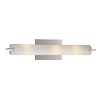 George Kovacs Tube 3-Light 5" Wall Sconce in Chrome
