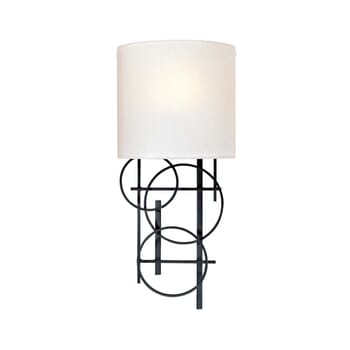 George Kovacs 18" Wall Sconce in Black