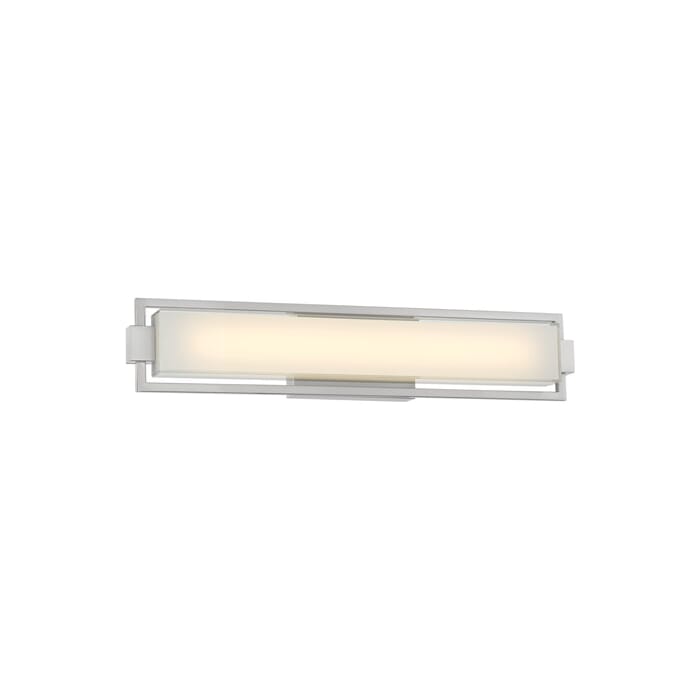 George Kovacs Opening Act Bathroom Vanity Light in Brushed Nickel George Kovacs Opening Act Bathroom Vanity Light in Brushed Nickel
