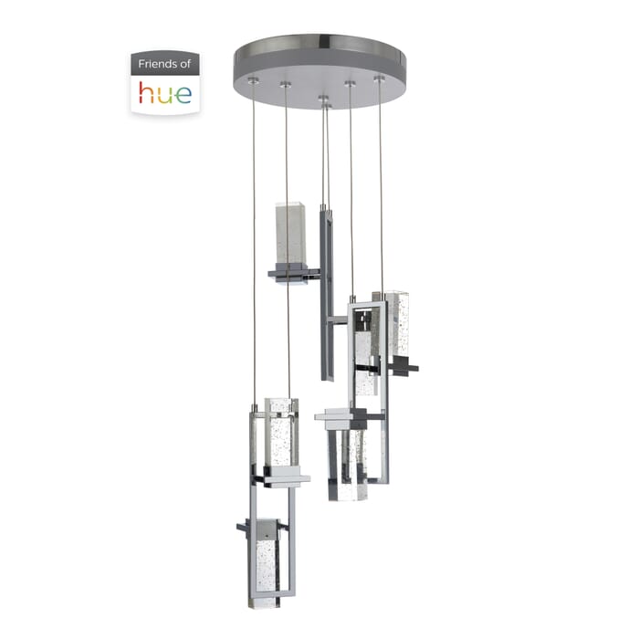 Craftmade Led Mini Pendant W/Hue 14" Mini Pendant in Chrome Craftmade Led Mini Pendant W/Hue 14" Mini Pendant in Chrome
