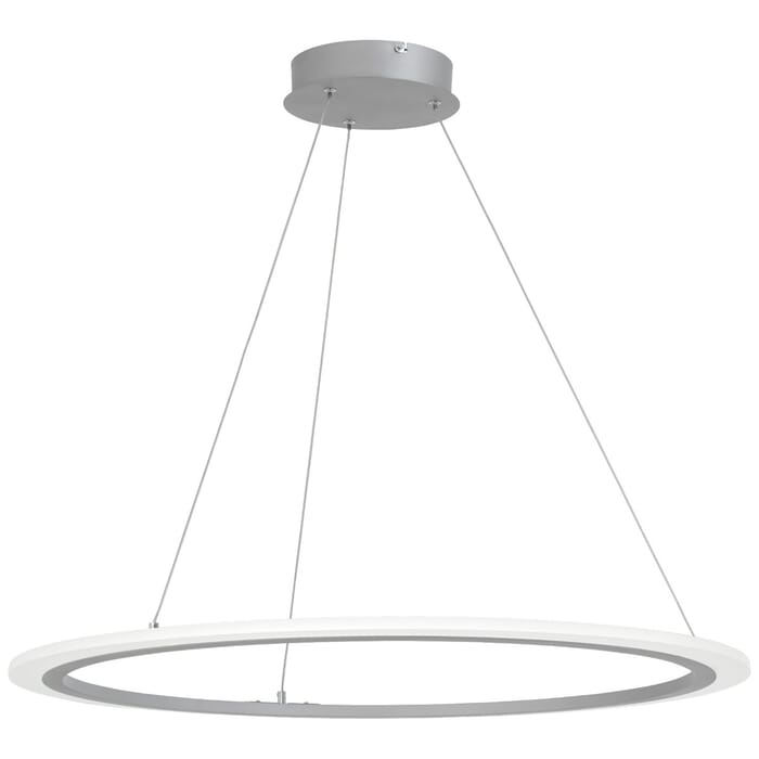 George Kovacs Discovery LED Pendant Light in Silver George Kovacs Discovery LED Pendant Light in Silver
