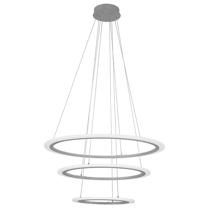 George Kovacs Discovery 31" Pendant Light in Silver George Kovacs Discovery 31" Pendant Light in Silver
