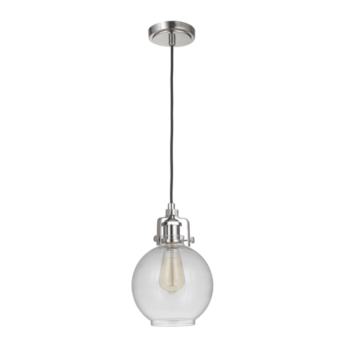 Craftmade Gallery State House 8" Mini Pendant in Polished Nickel Craftmade Gallery State House 8" Mini Pendant in Polished Nickel