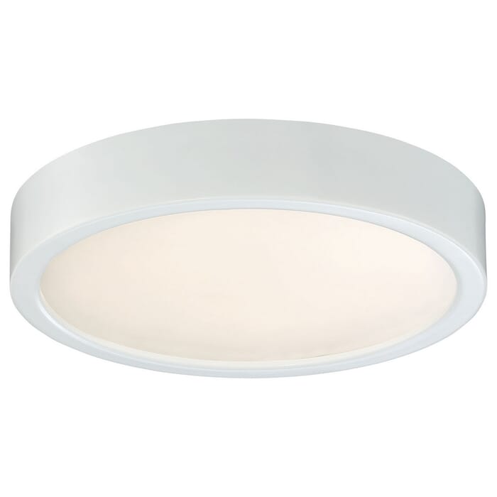 George Kovacs 8" Ceiling Light in White George Kovacs 8" Ceiling Light in White