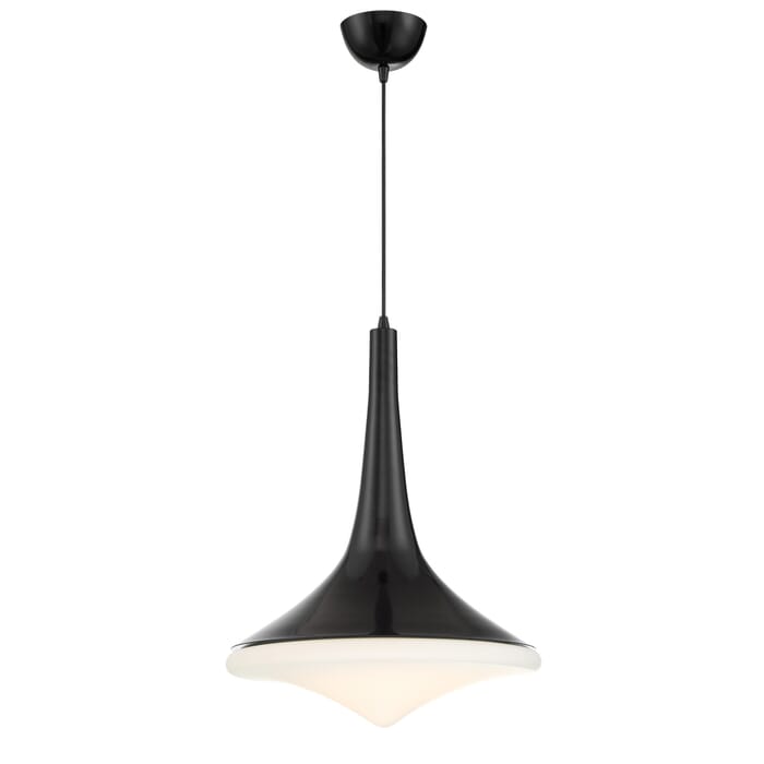Craftmade 18" Pendant Light in Gloss Black Craftmade 18" Pendant Light in Gloss Black