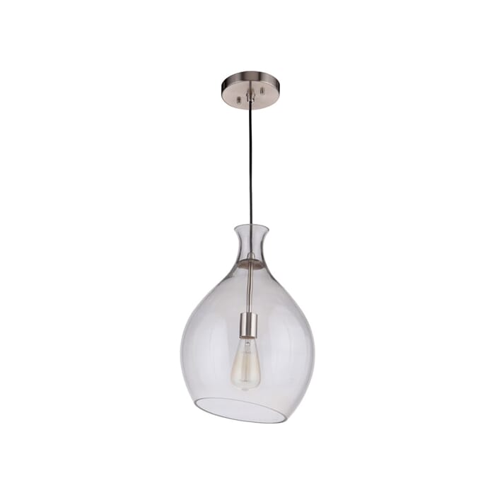 Craftmade Pendant Mini Pendant in Brushed Polished Nickel Craftmade Pendant Mini Pendant in Brushed Polished Nickel
