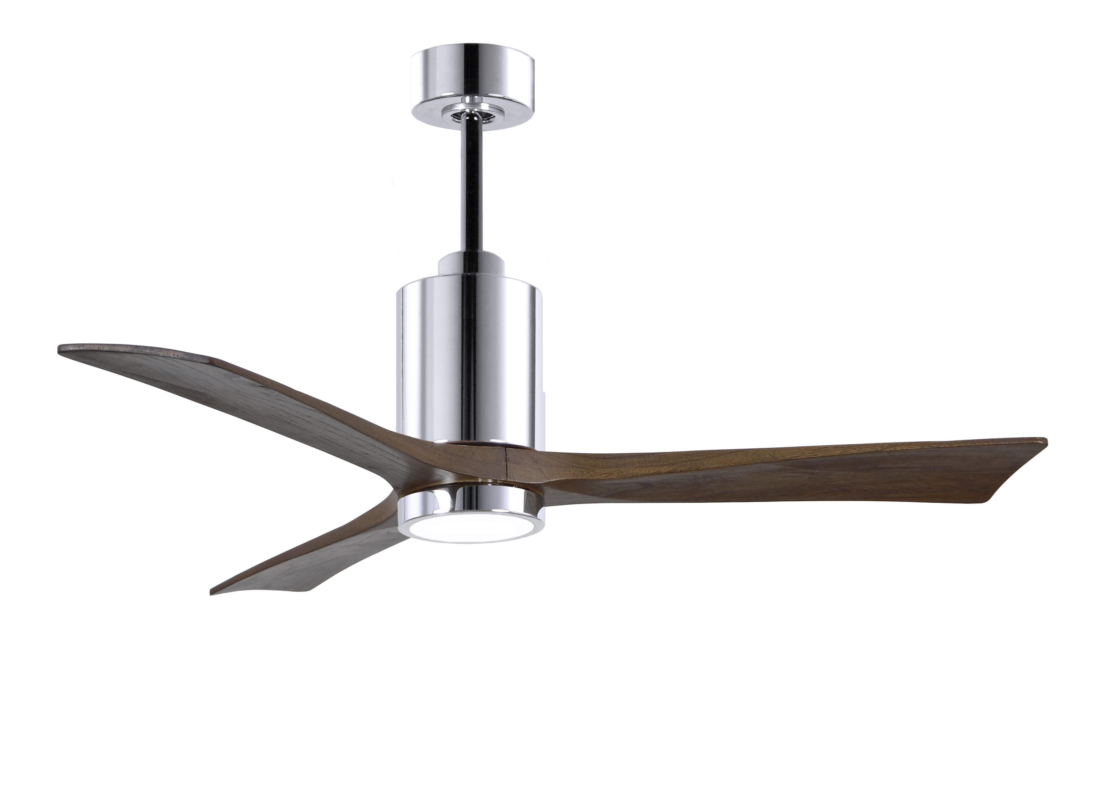 Matthews Patricia 52" Indoor Ceiling Fan in Polished Chrome