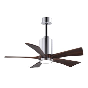 Matthews Patricia 42" Indoor Ceiling Fan in Polished Chrome