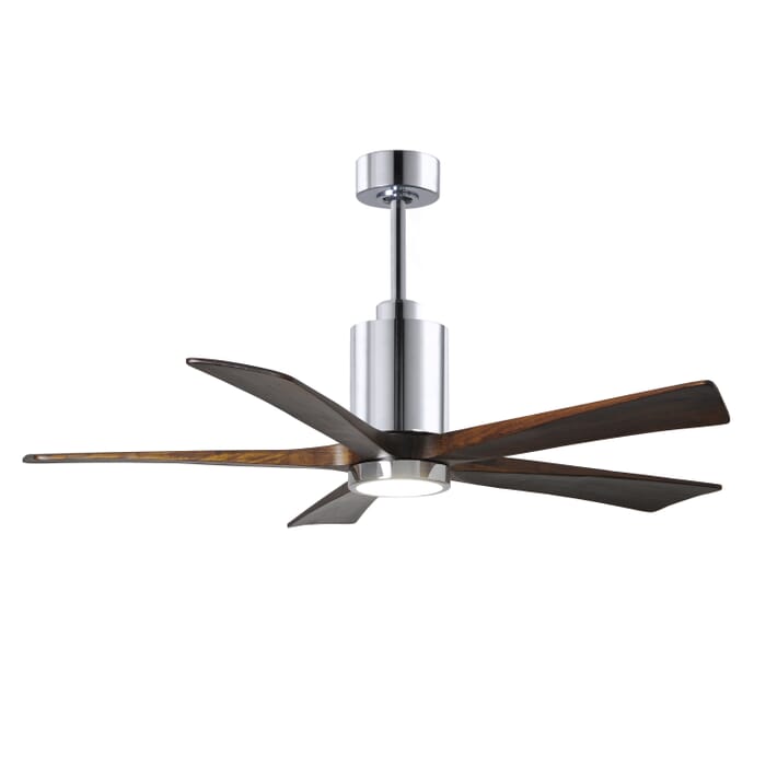 Matthews Patricia 52" Indoor Ceiling Fan in Polished Chrome Matthews Patricia 52" Indoor Ceiling Fan in Polished Chrome