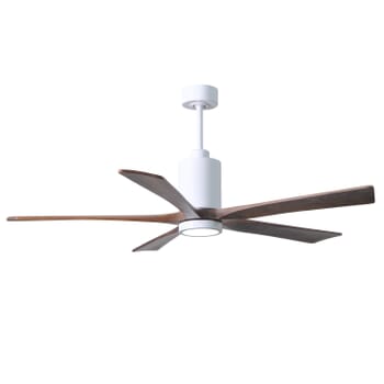 Matthews Patricia 60" Indoor Ceiling Fan in Gloss White