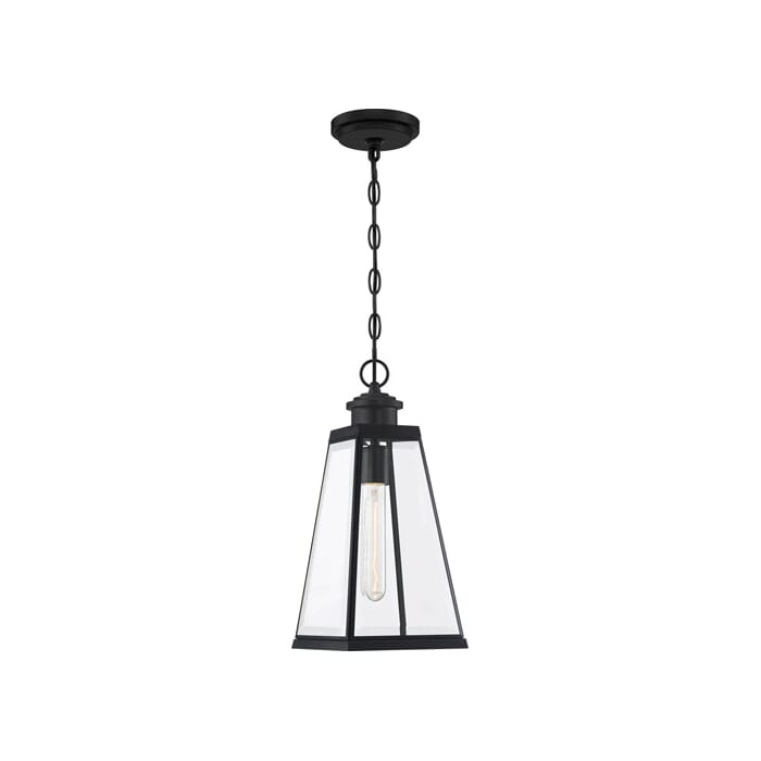 Quoizel Paxton Pendant Light in Matte Black Quoizel Paxton Pendant Light in Matte Black