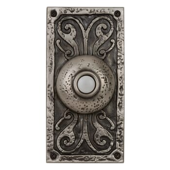 Craftmade Teiber Lighted Push Button Door Bell in Antique Pewter