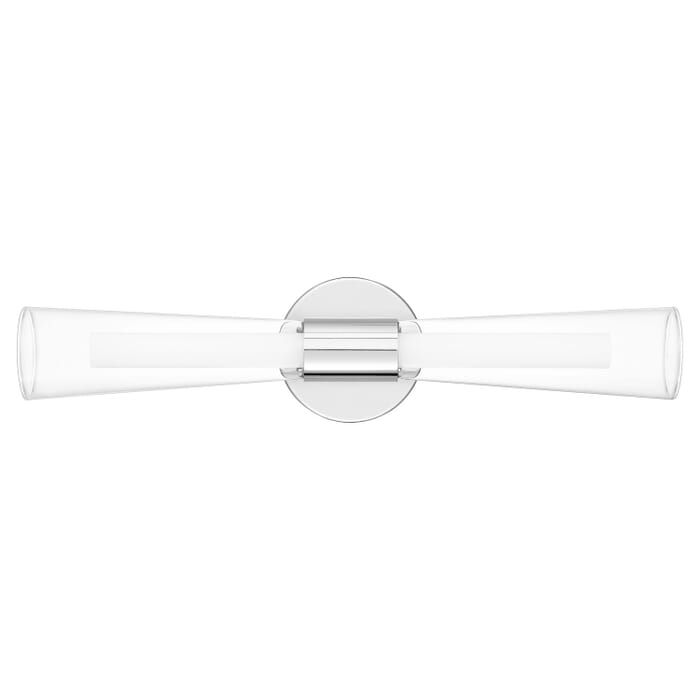 Amara LED Bathroom Vanity Light in Polished Chrome Amara LED Bathroom Vanity Light in Polished Chrome