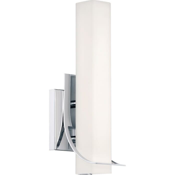 Quoizel Platinum Blade 13.5" LED Bathroom Vanity Light in Polished Chrome Quoizel Platinum Blade 13.5" LED Bathroom Vanity Light in Polished Chrome
