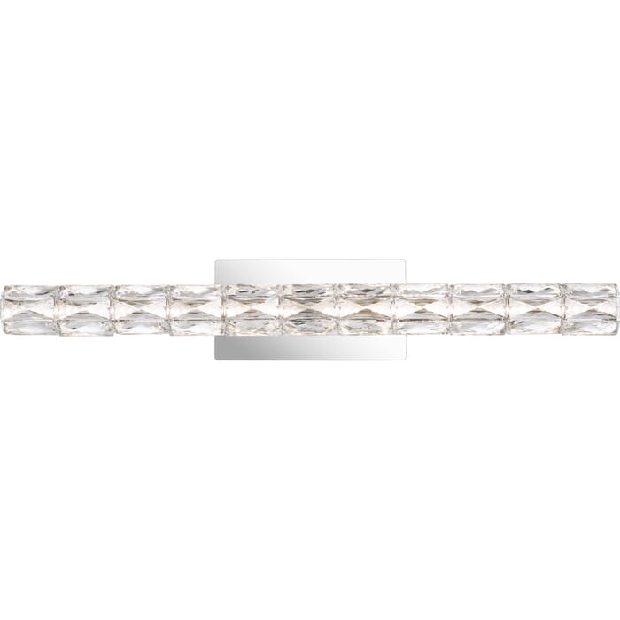 Quoizel Luster 6" Bathroom Vanity Light in Polished Chrome Quoizel Luster 6" Bathroom Vanity Light in Polished Chrome