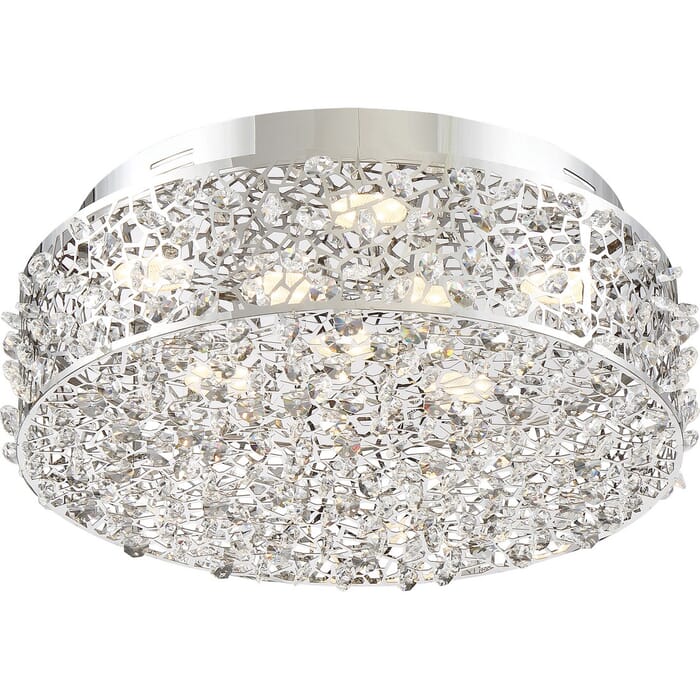 Quoizel Starlet 14" Ceiling Light in Polished Chrome Quoizel Starlet 14" Ceiling Light in Polished Chrome