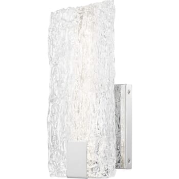 Quoizel Winter 12" Wall Sconce in Polished Chrome