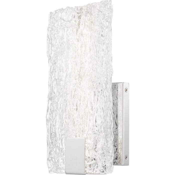 Quoizel Winter 12" Wall Sconce in Polished Chrome Quoizel Winter 12" Wall Sconce in Polished Chrome
