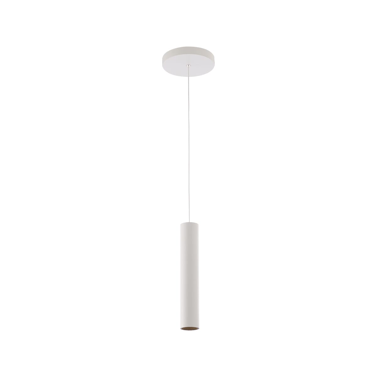 White White LED Pendant from the Silo Pendants Collection