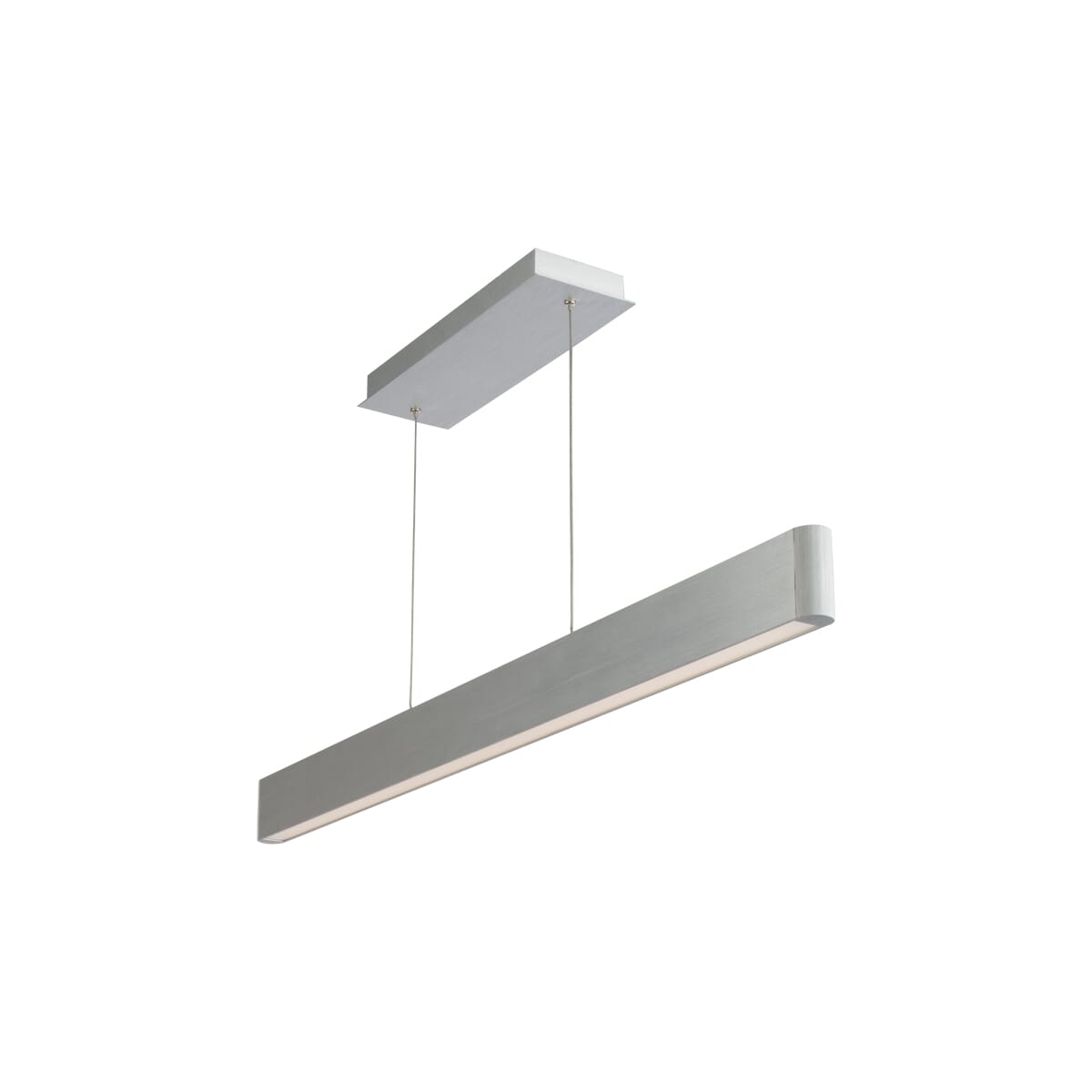 WAC Volo 3000K Pendant Light in Brushed Aluminum - PD-22744-AL