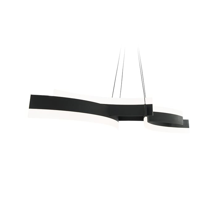 Modern Forms Arcs Pendant Light in Black Modern Forms Arcs Pendant Light in Black