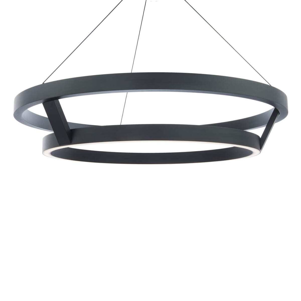 Black LED Chandelier from the Imperial Collection