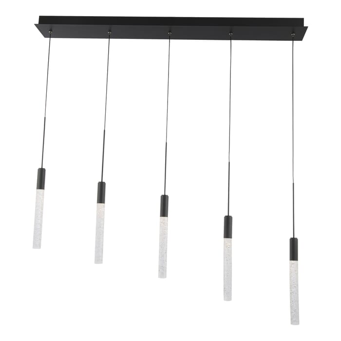 Modern Forms Magic 5-Light Pendant Light in Black Modern Forms Magic 5-Light Pendant Light in Black