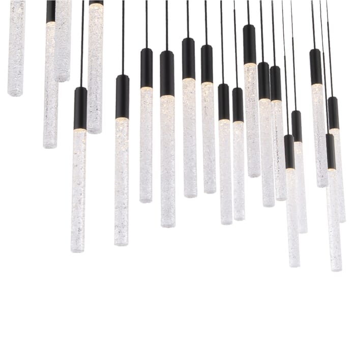 Modern Forms Magic 23-Light Pendant Light in Black Modern Forms Magic 23-Light Pendant Light in Black