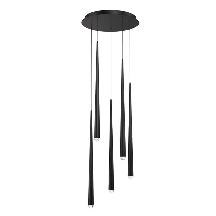 Modern Forms Cascade 5-Light 17" in Black Modern Forms Cascade 5-Light 17" in Black